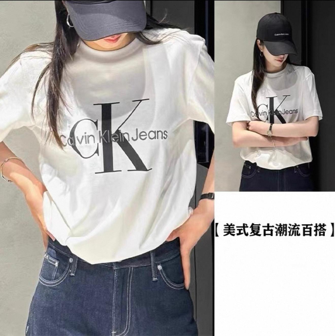 t-shirt ck - Gambar 3